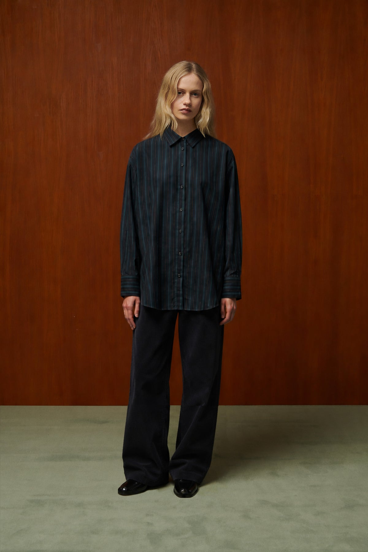 CHEMISE AVA A RAYURES