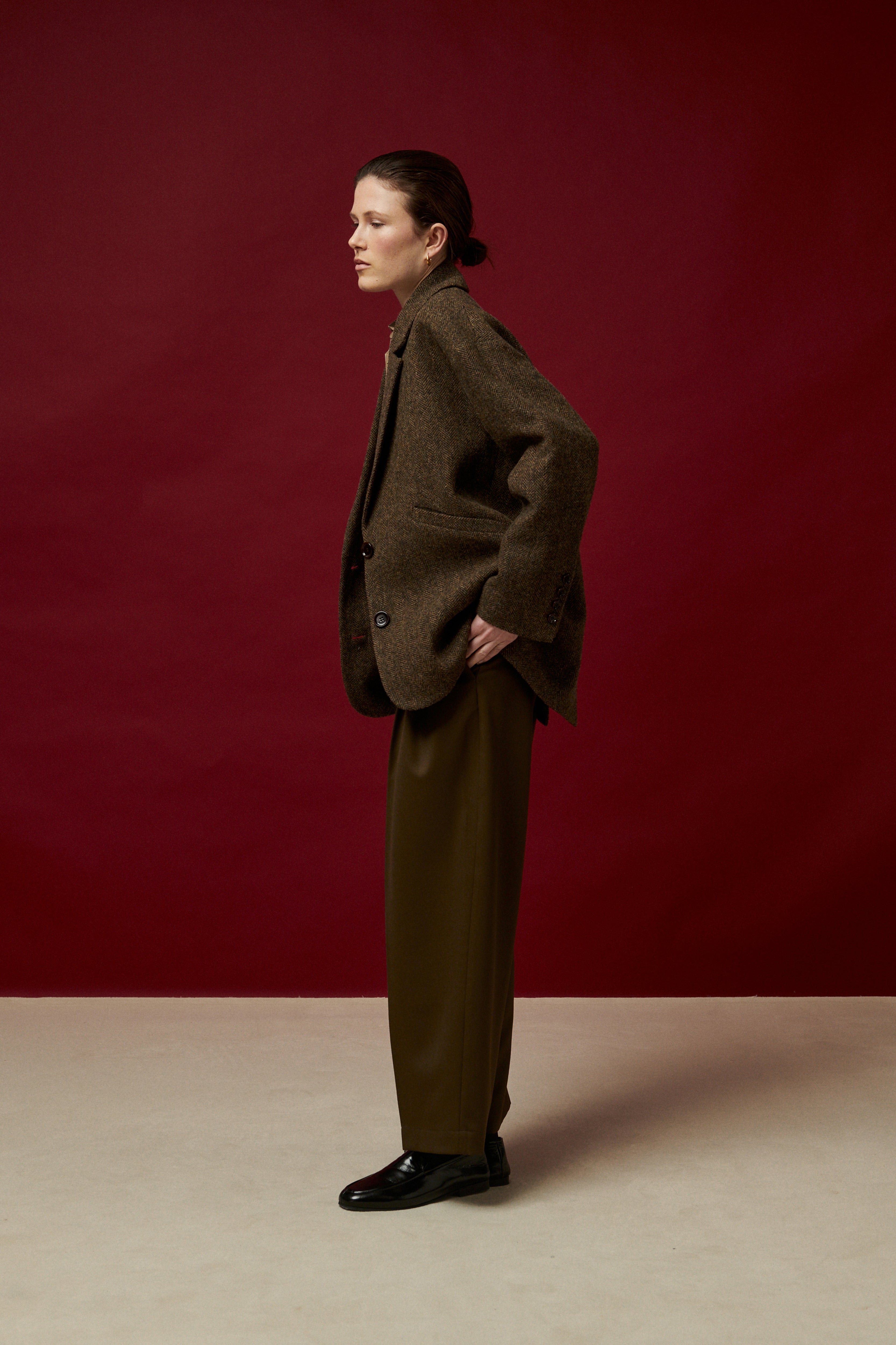 PANTALON CONRAD EN LAINE FROIDE