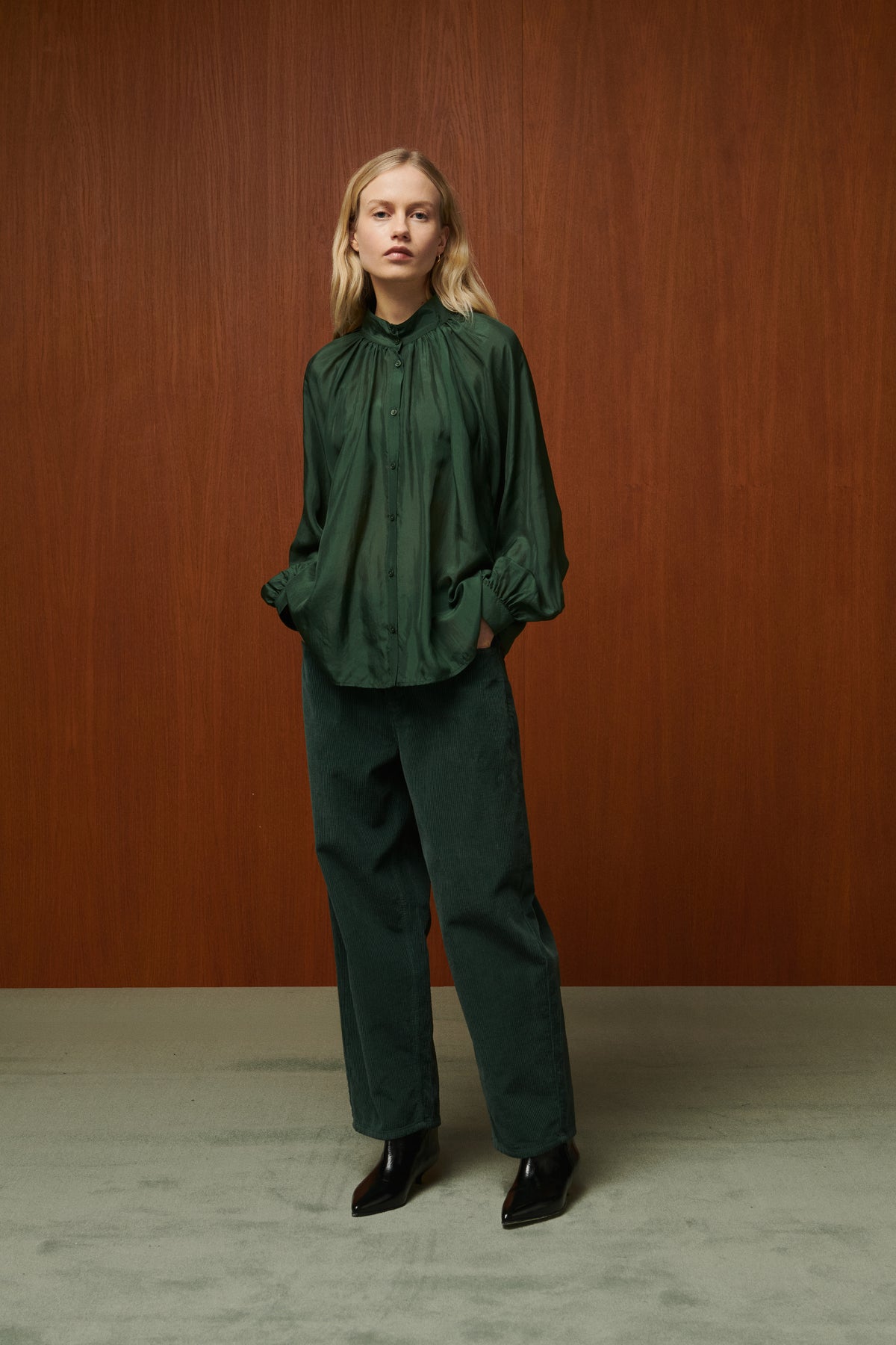 PANTALON RUSSEL EN VELOURS