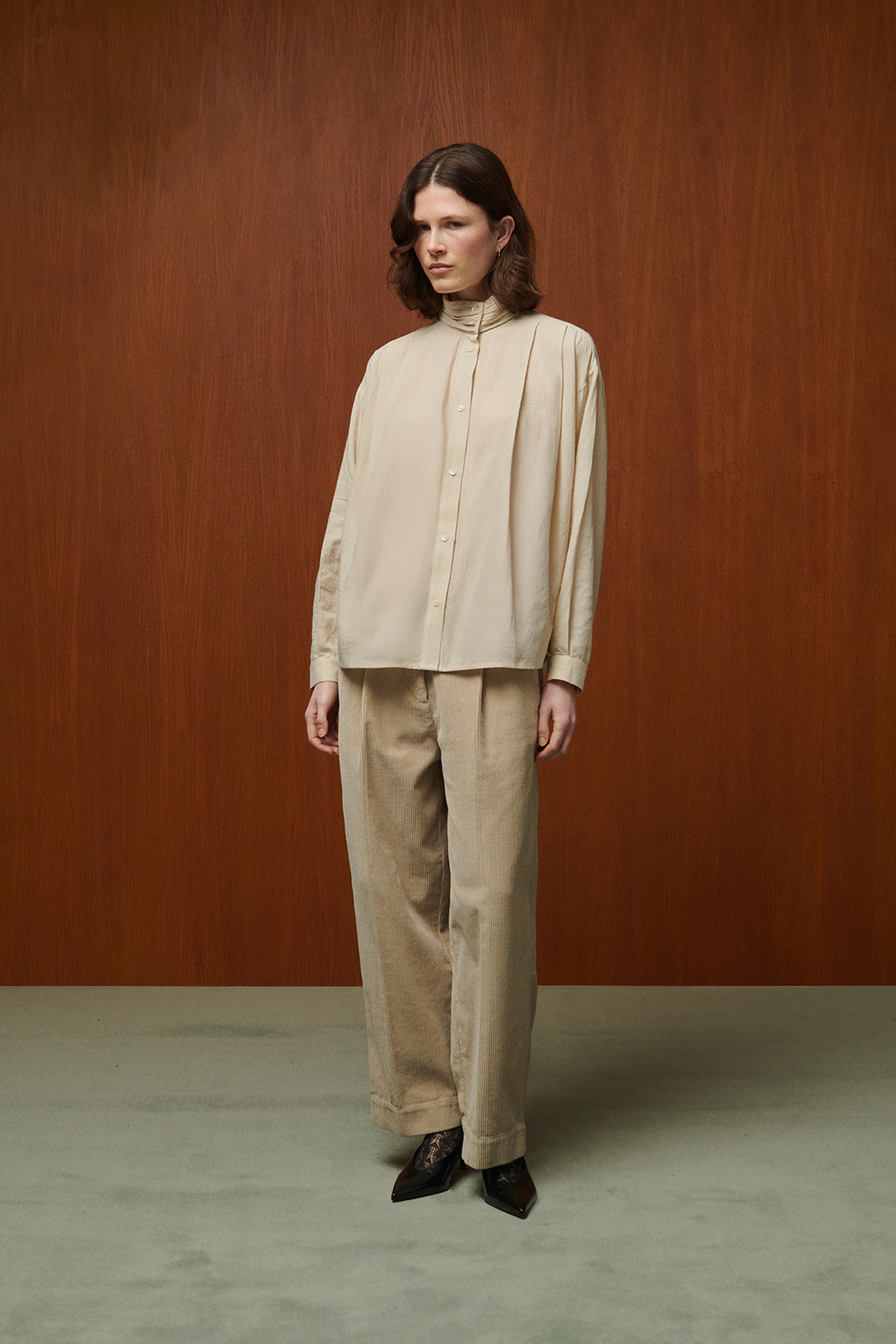 PANTALON CONRAD EN VELOURS