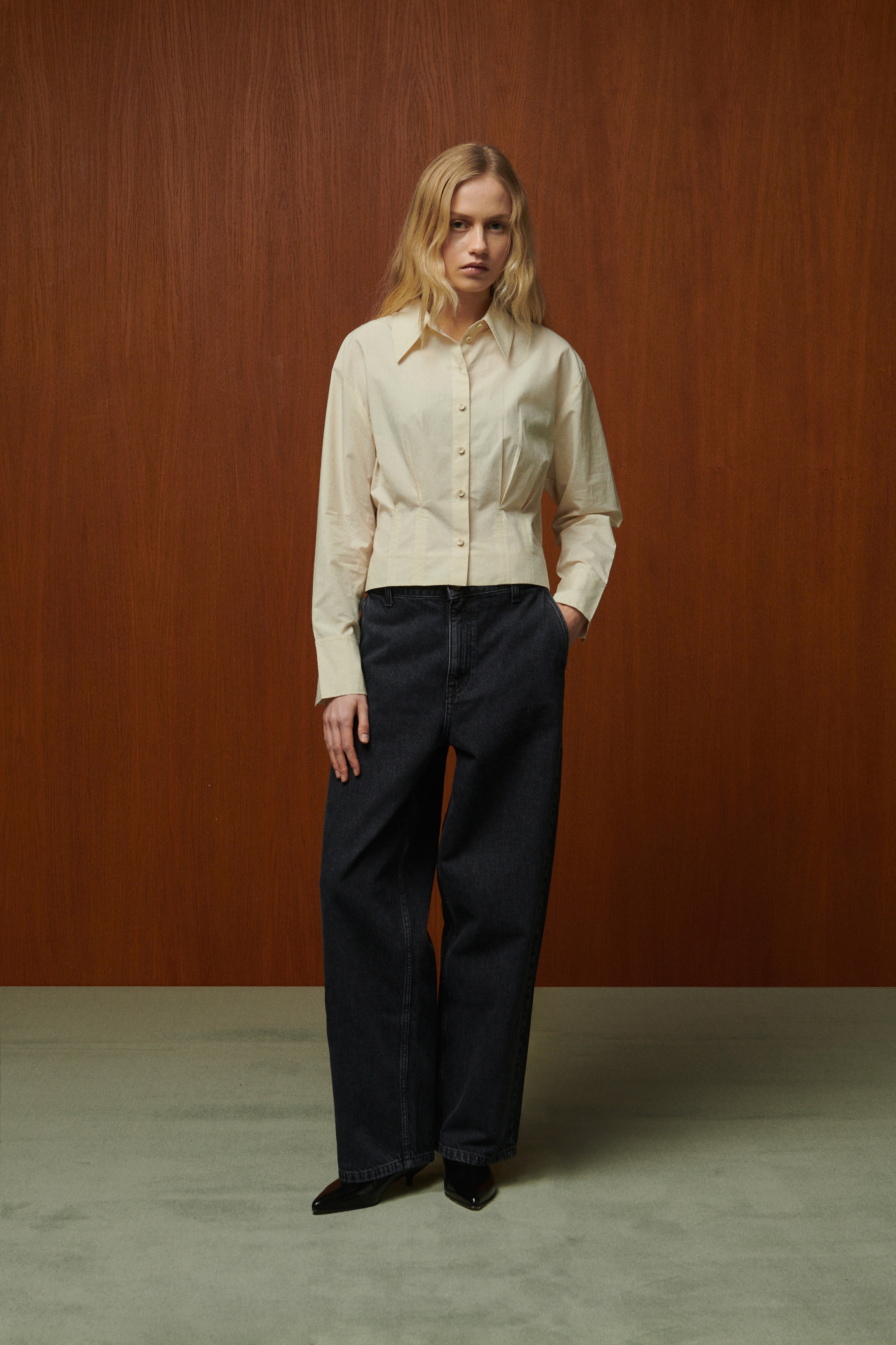 CHEMISE IDRIS EN POPELINE DE COTON
