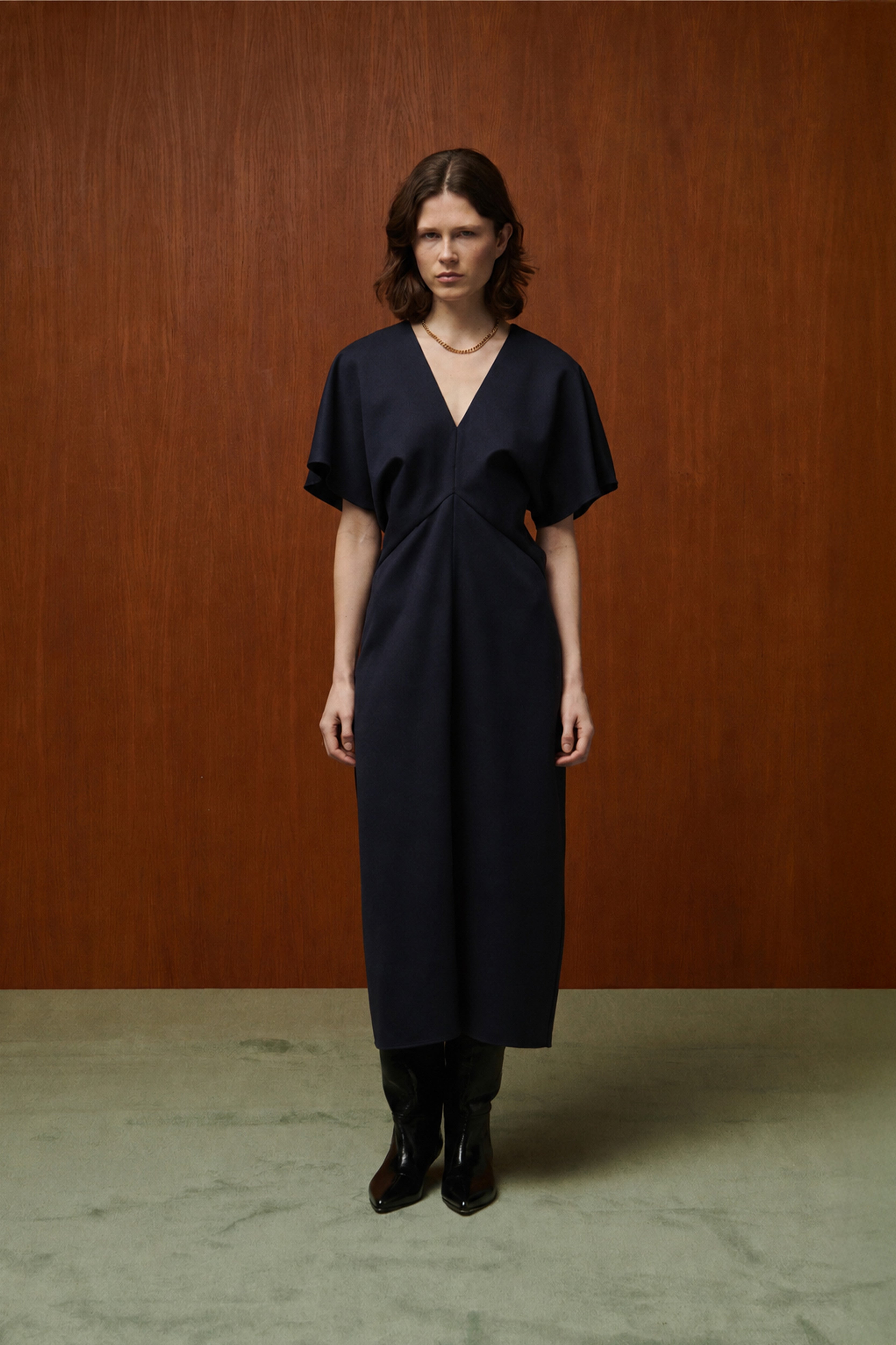 MADSON VIRGIN WOOL DRESS