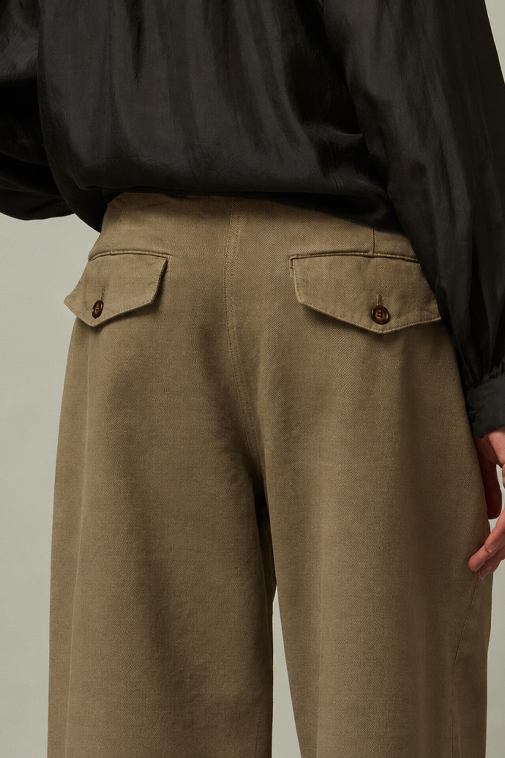 PANTALON WELLS EN TOILE
