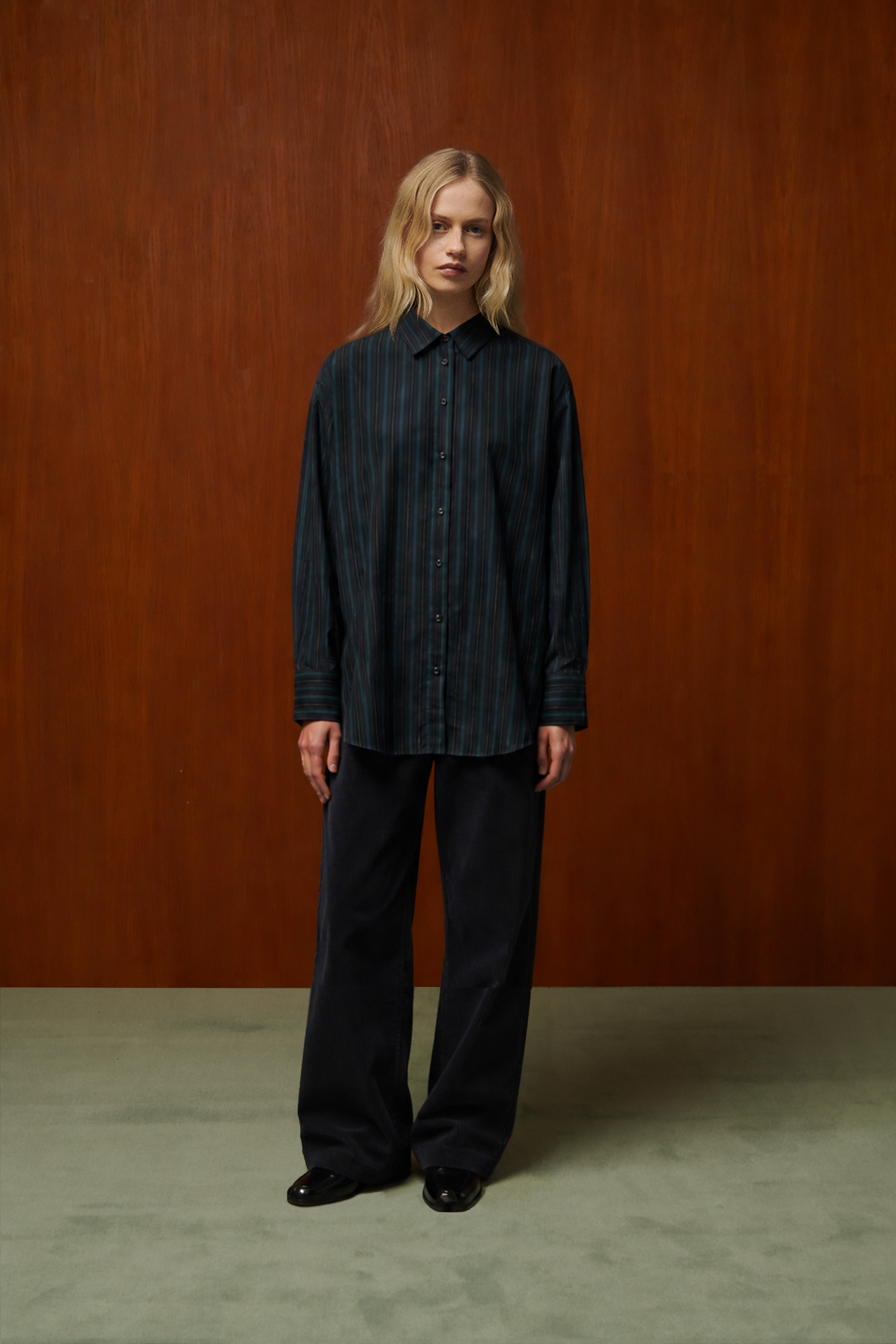 CHEMISE AVA A RAYURES