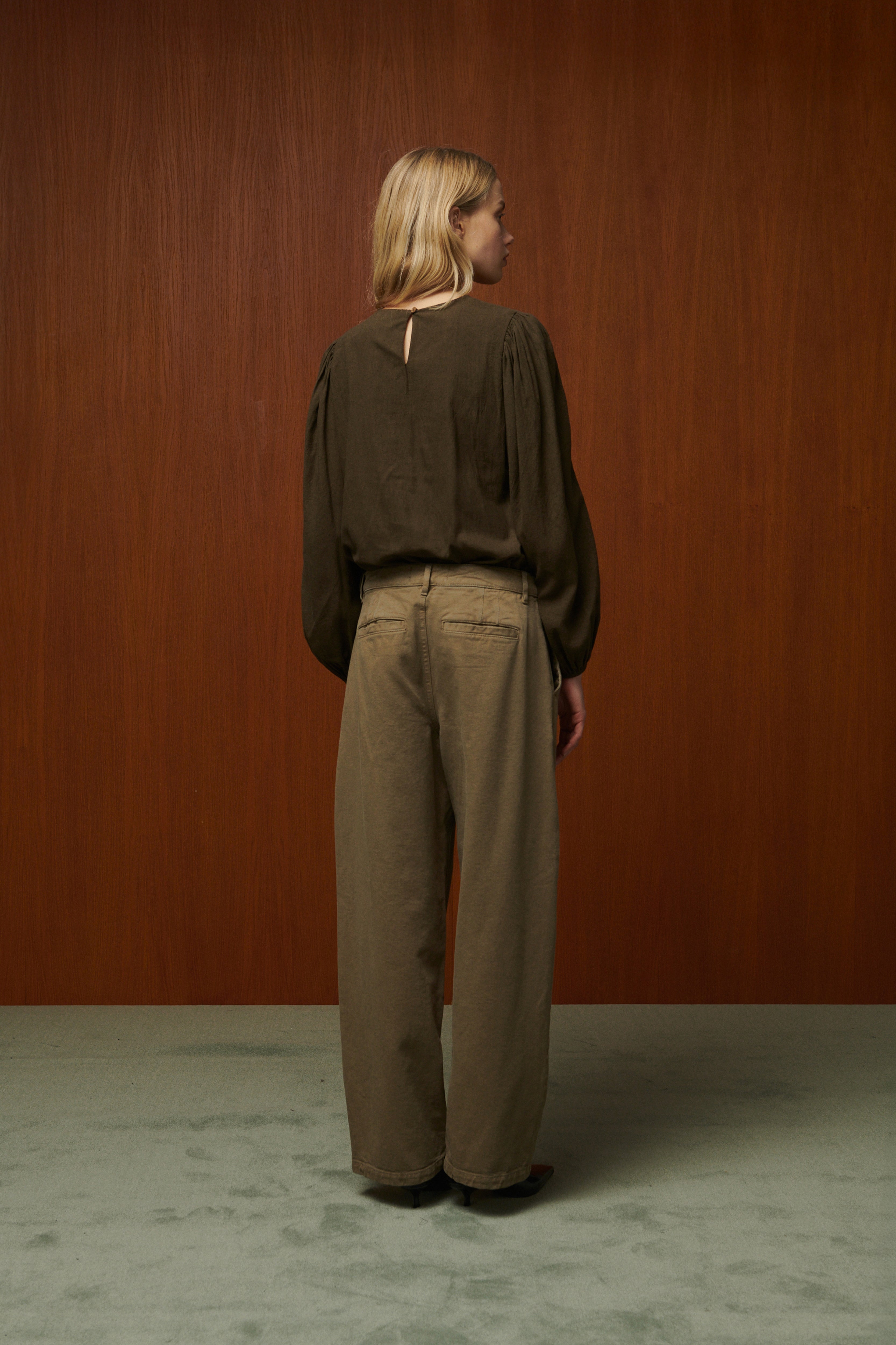BLOUSE MONICA EN BOURETTE DE SOIE