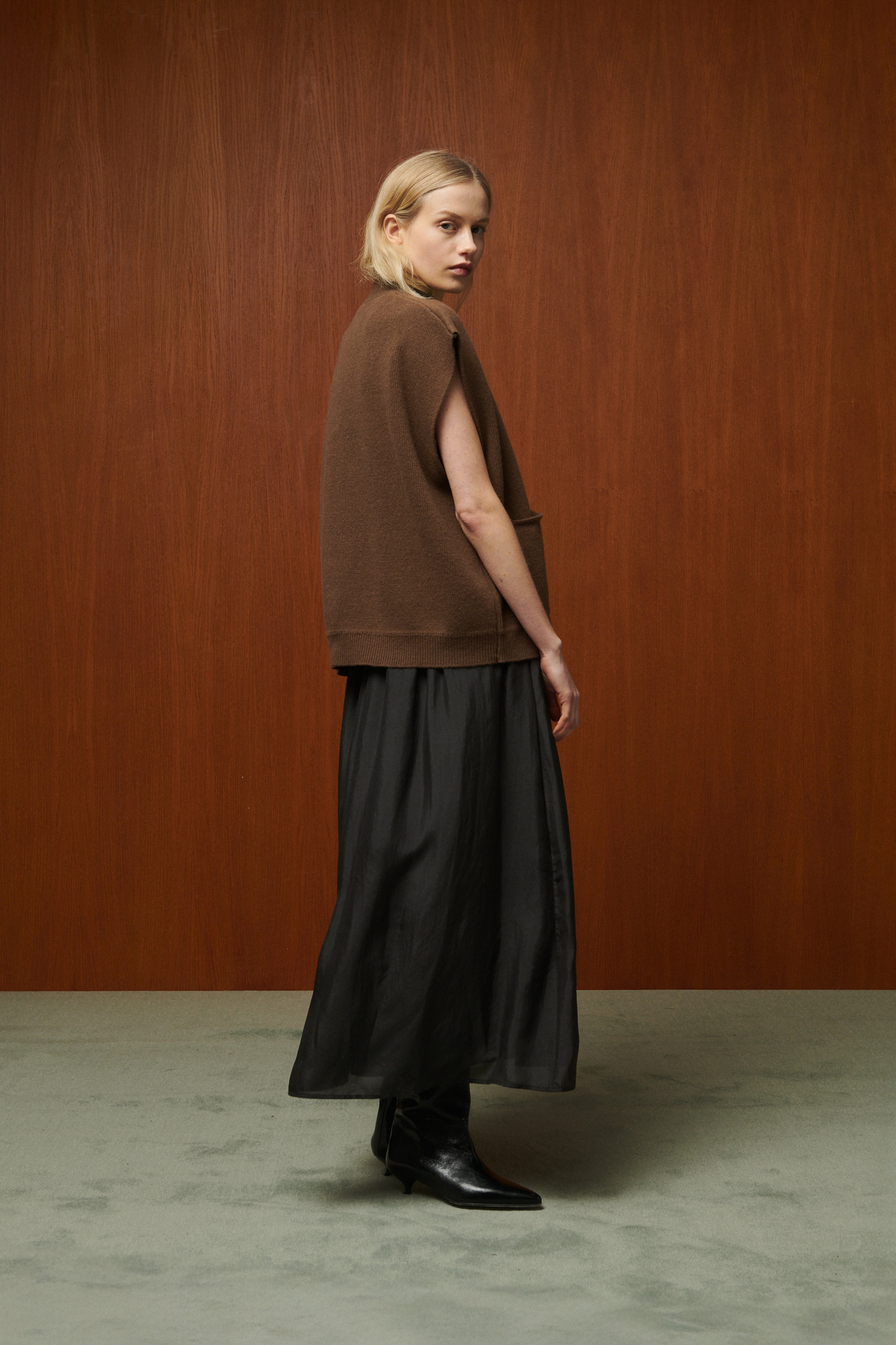 GILET DAVID EN LAINE MERINOS