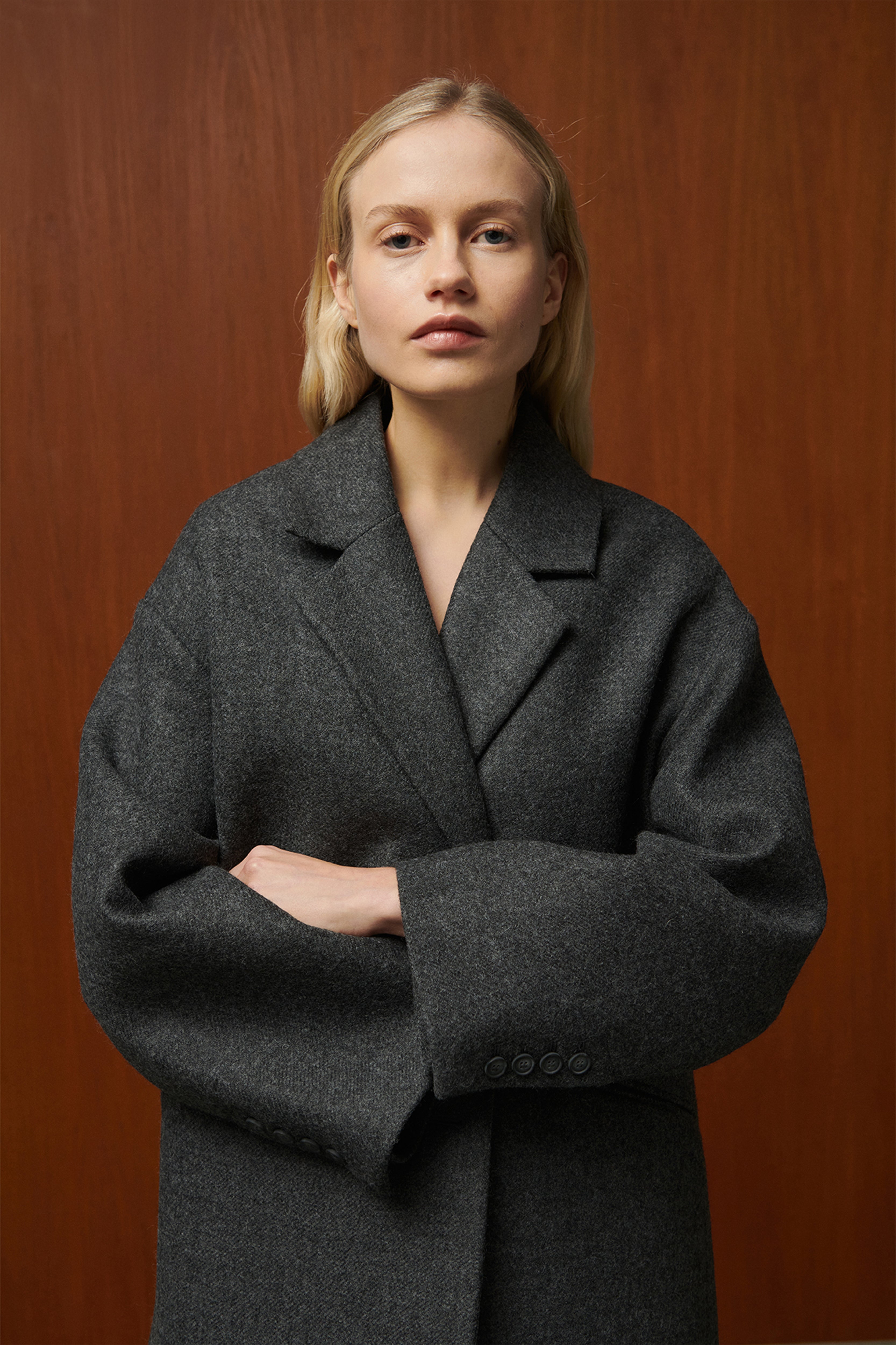VESTE KATE OVERSIZE EN LAINE