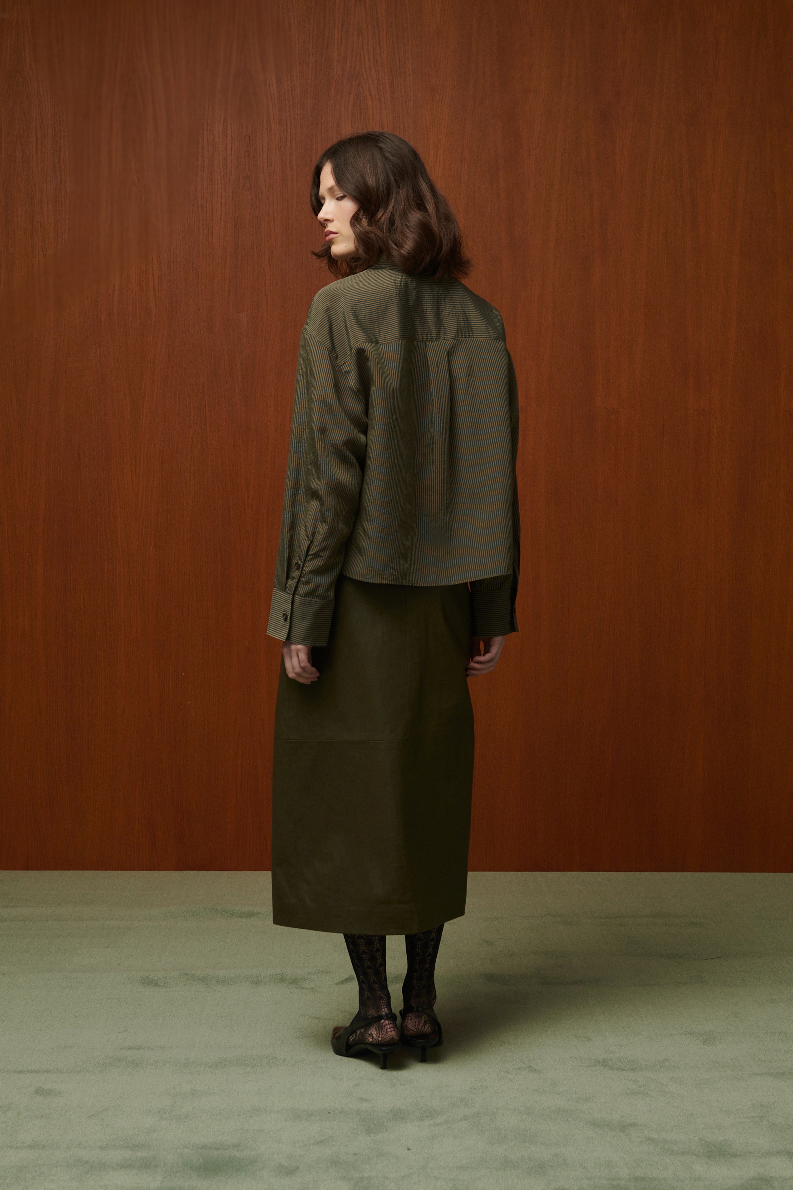 CHEMISE ELIOT A FINES RAYURES
