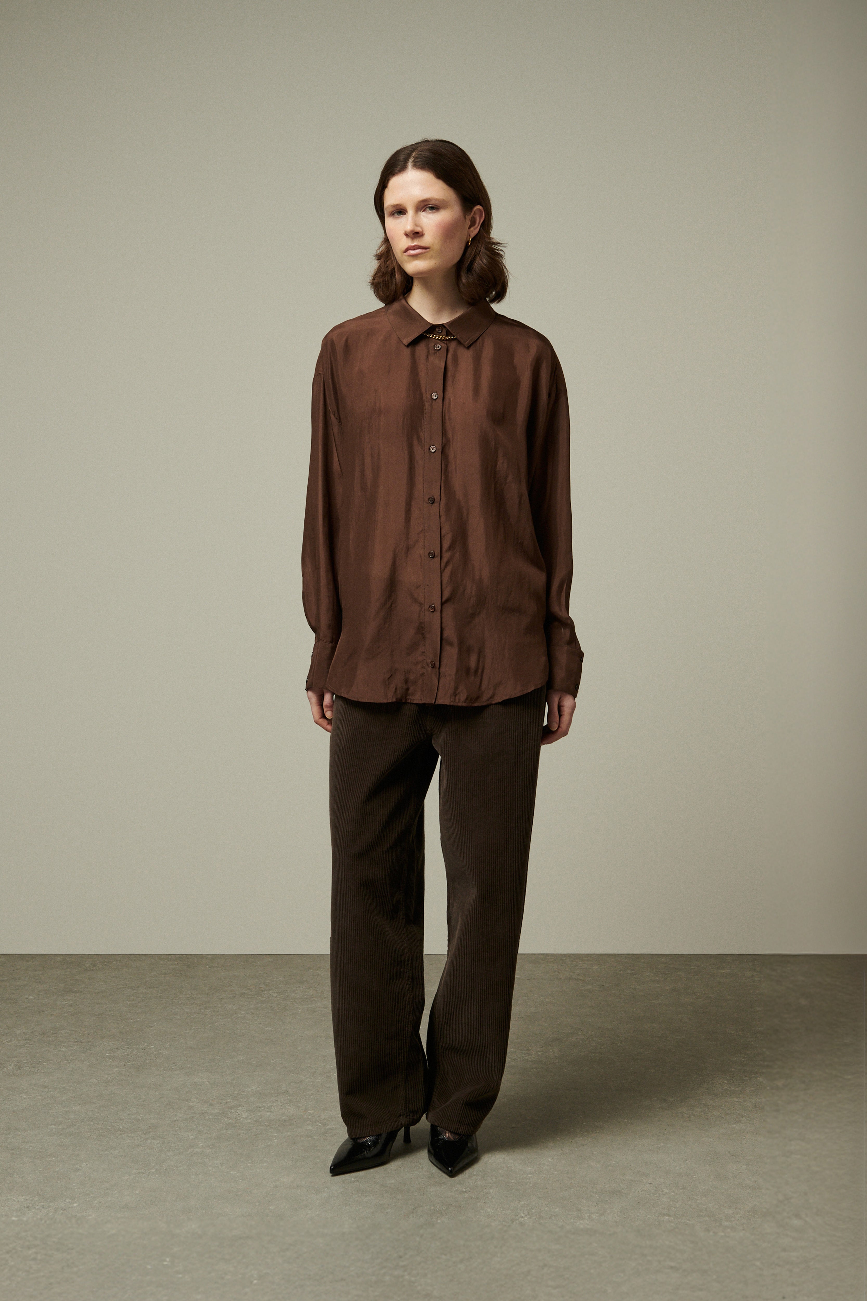 CHEMISE AVA EN SOIE