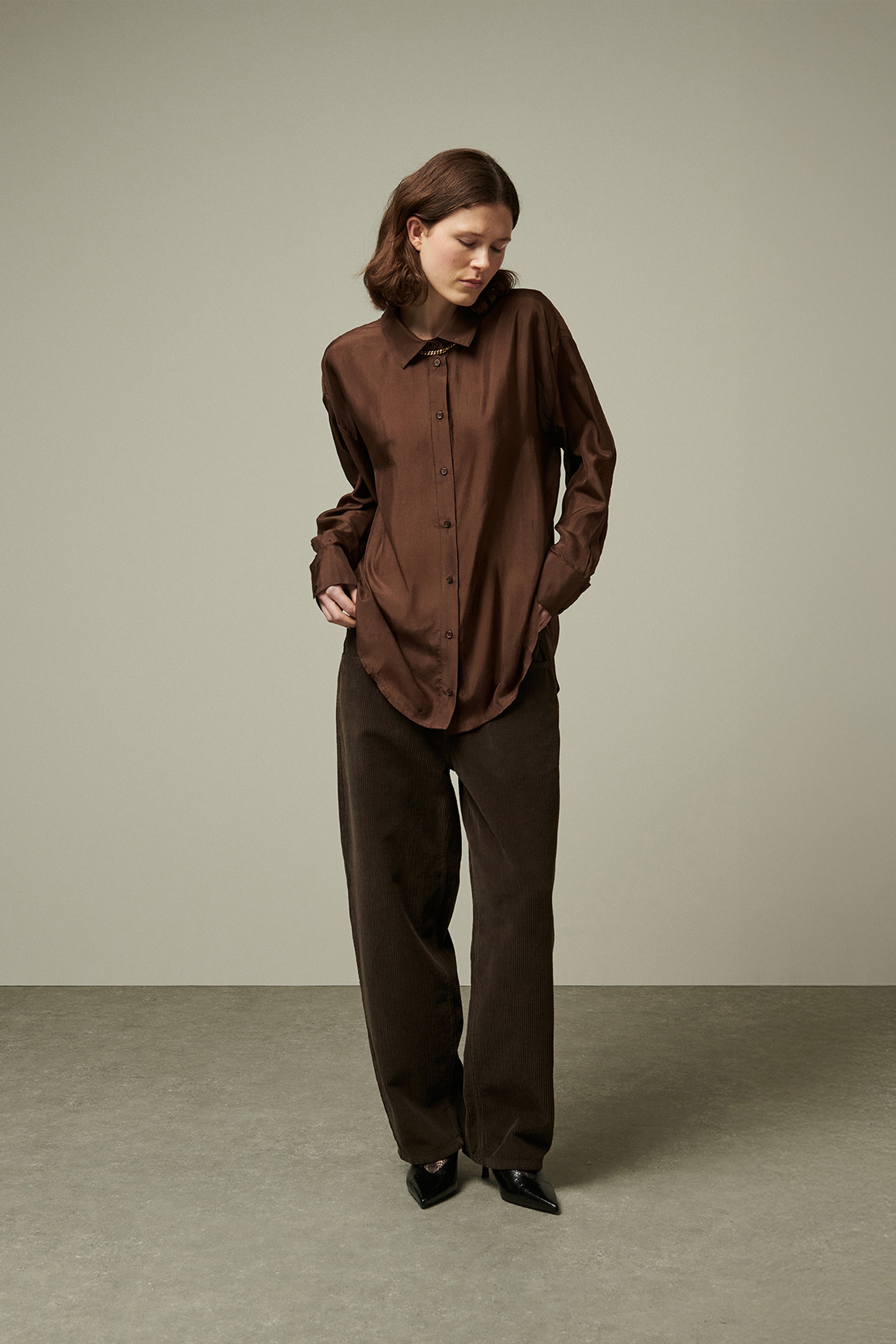PANTALON RUSSEL EN VELOURS