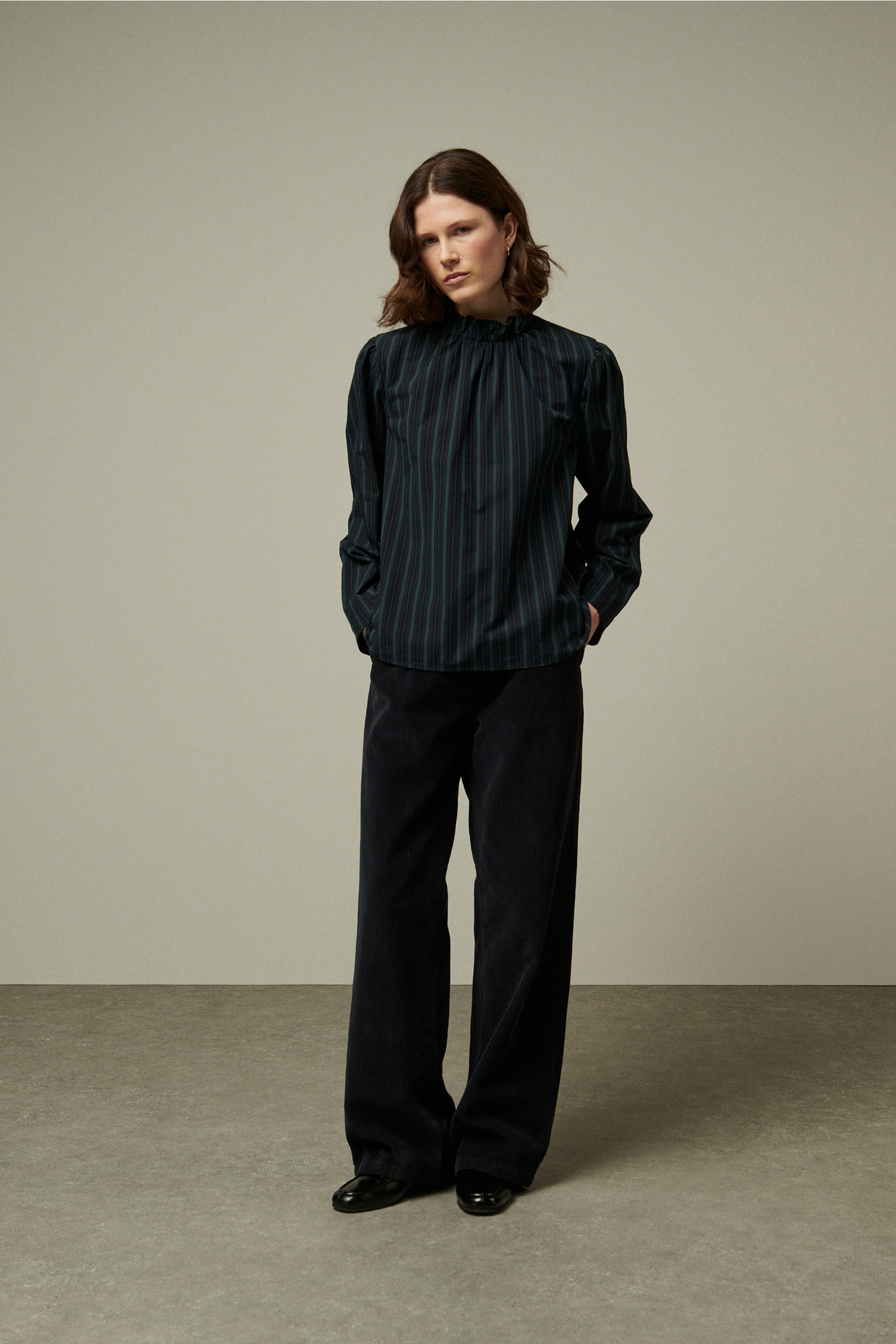 PANTALON BALES EN VELOURS