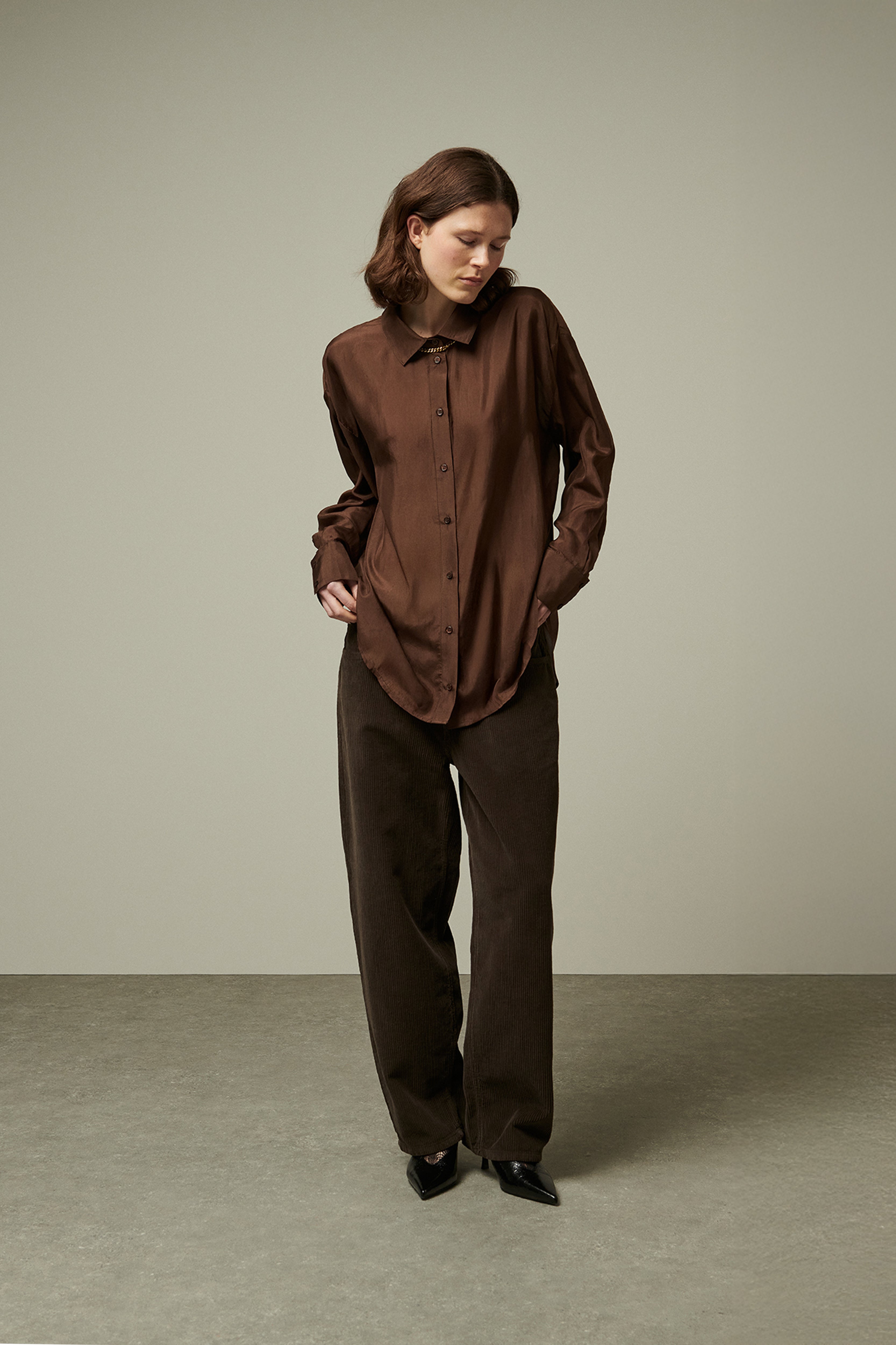 CHEMISE AVA EN SOIE